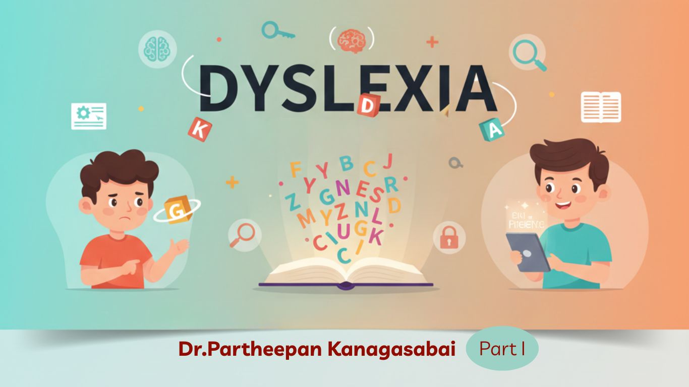 Child with dyslexia experiencing learning difficulties